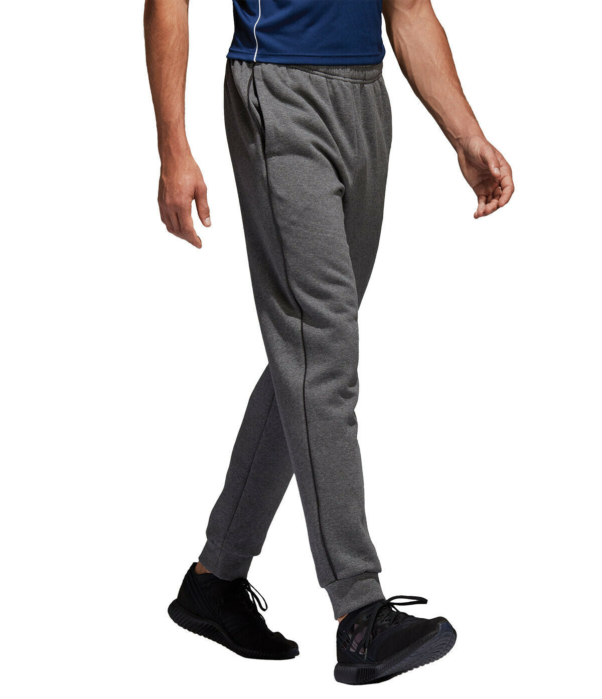 Adidas Calças Core 18 Cardadas Cinza Adidas