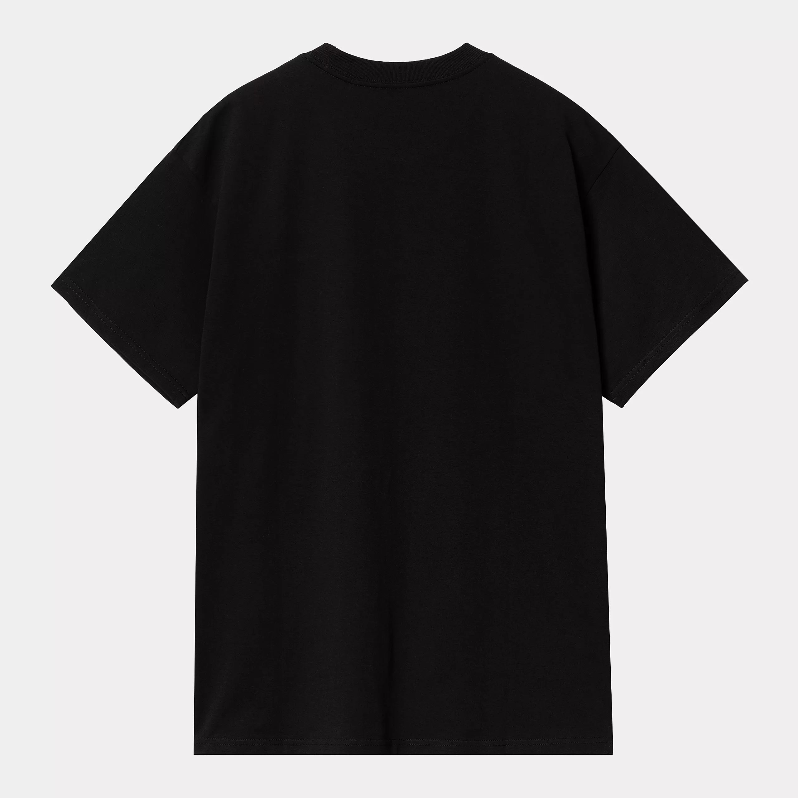 Carhartt WIP T-shirt Script Embroidery Preto Carhartt 