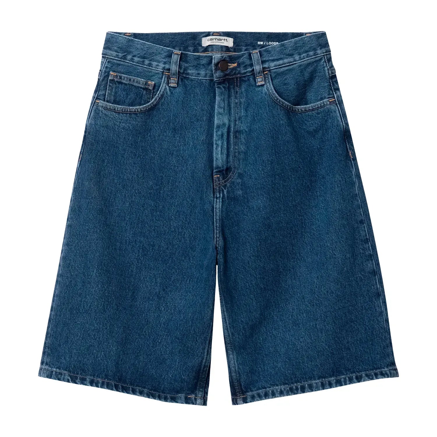 Calções Mulher Carhartt WIP Brandon Azul Carhartt 