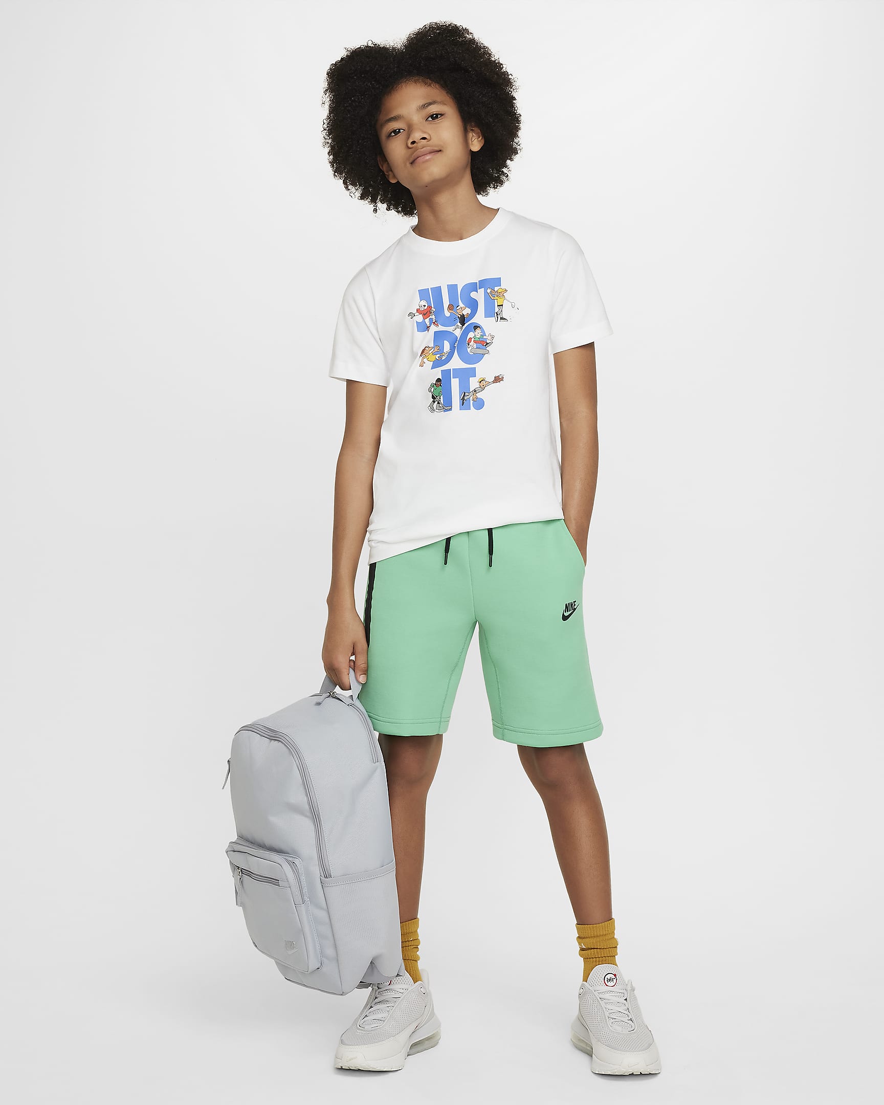 Nike T-shirt JDI Júnior Branca Nike
