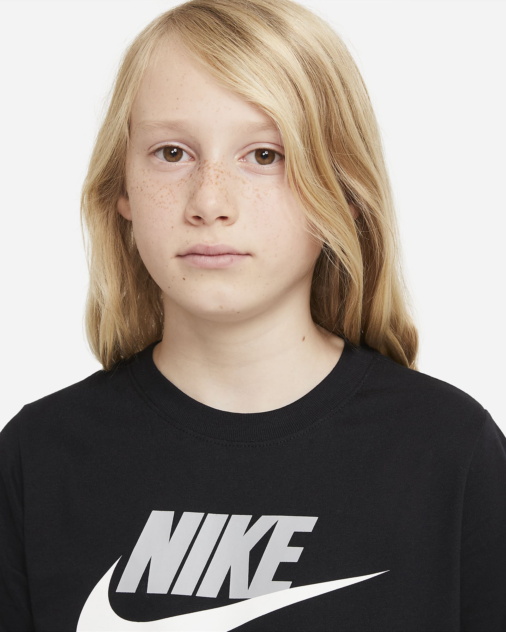 Nike T-Shirt Júnior Sportswear Preta Nike