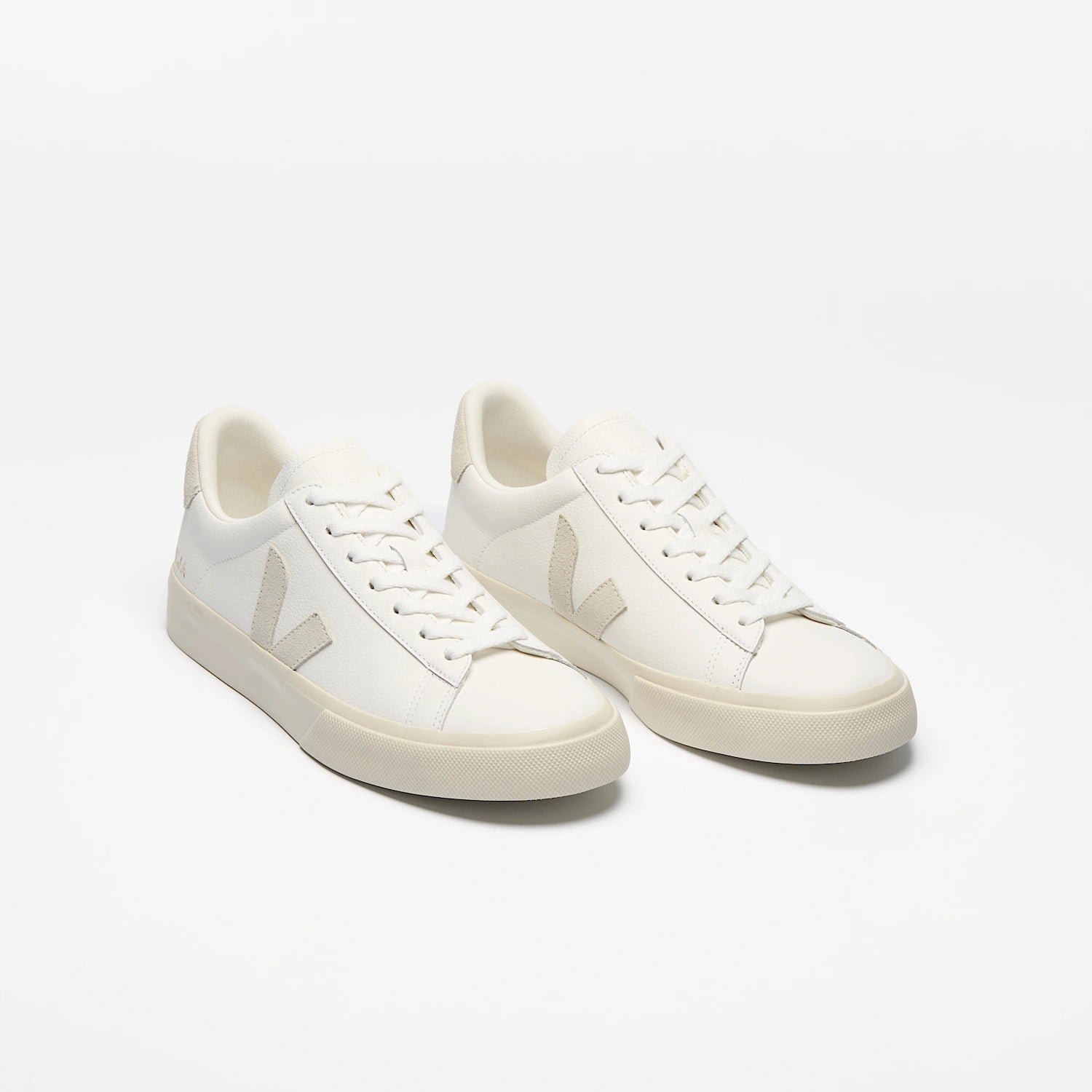 Veja Campo Leather Branco/Cinza Veja 
