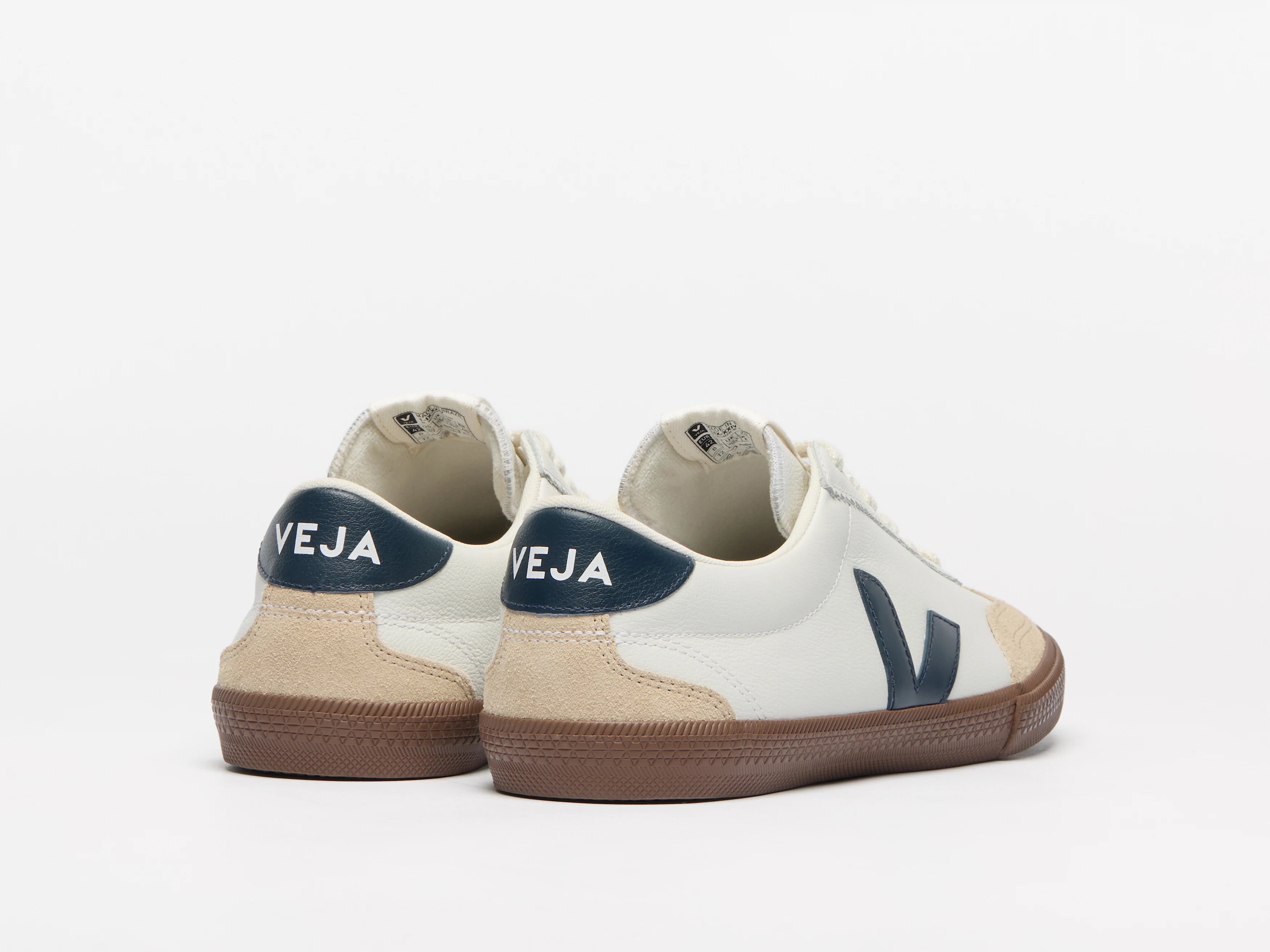 Veja Volley O.T Leather Branco/Marinho Veja 