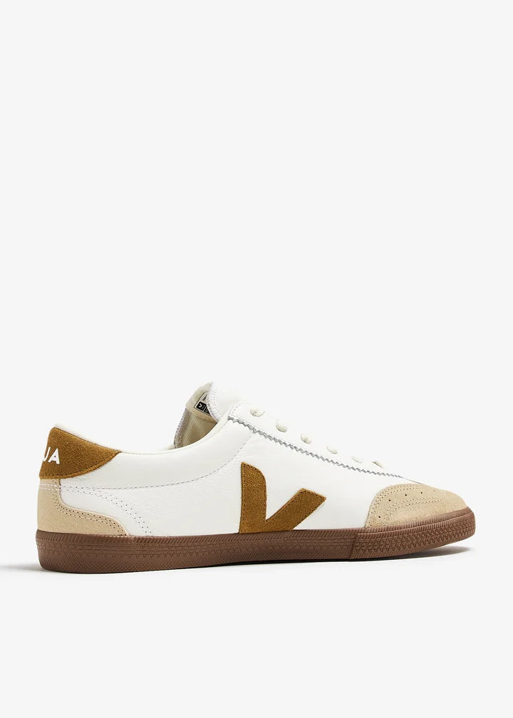 Veja Volley O.T Leather Branco/Castanho Veja 