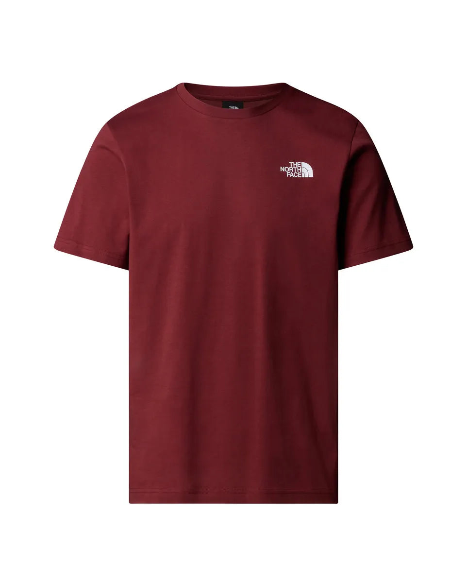The North Face Box T-Shirt Bordô The North Face 