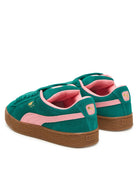 Puma Suede XL J Verde/Rosa puma 